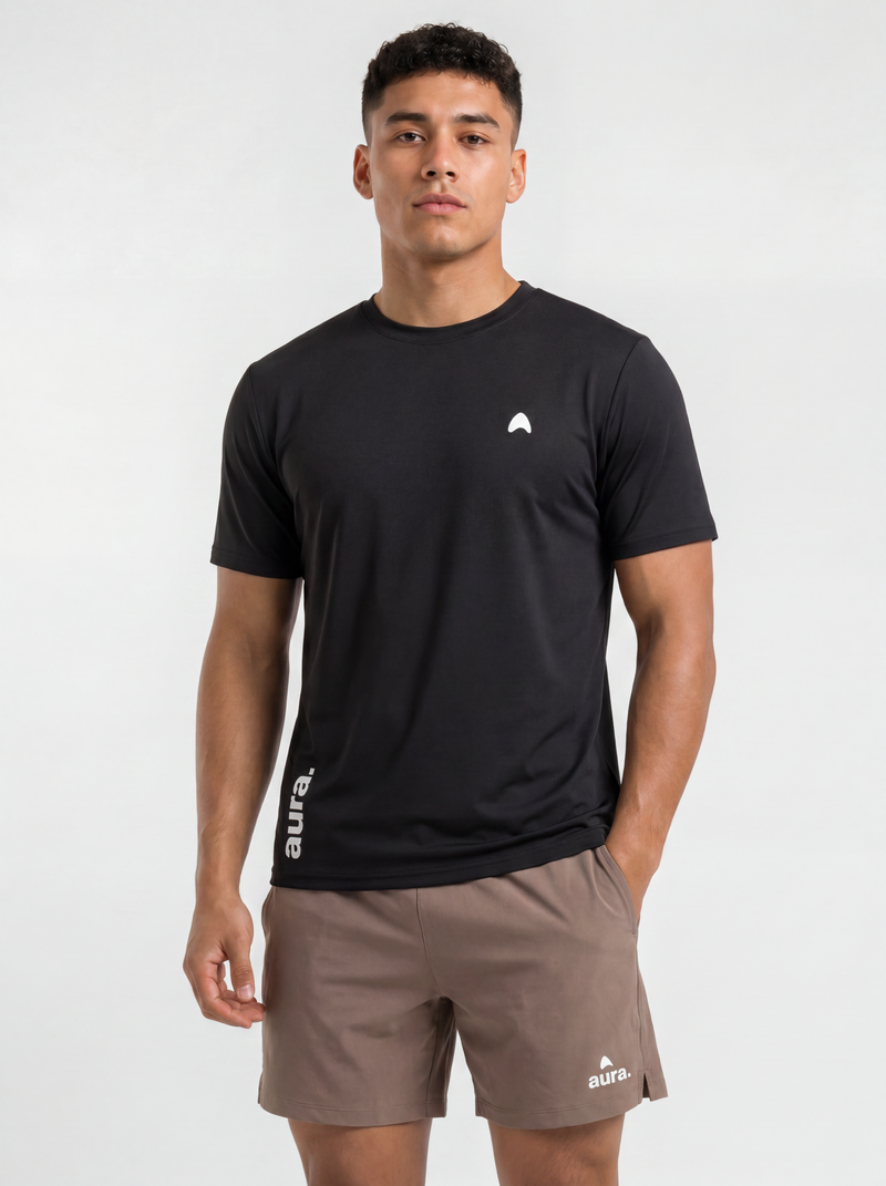 T-Shirt Performance Aura - Noir