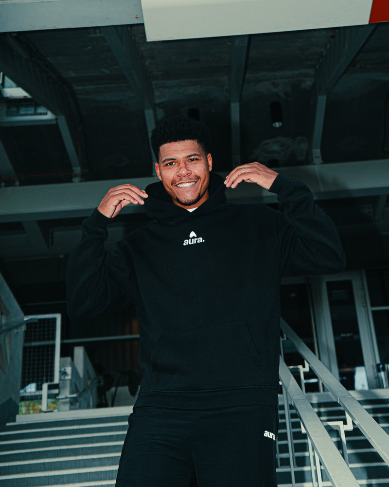 Classic Hoodie Aura - Noir