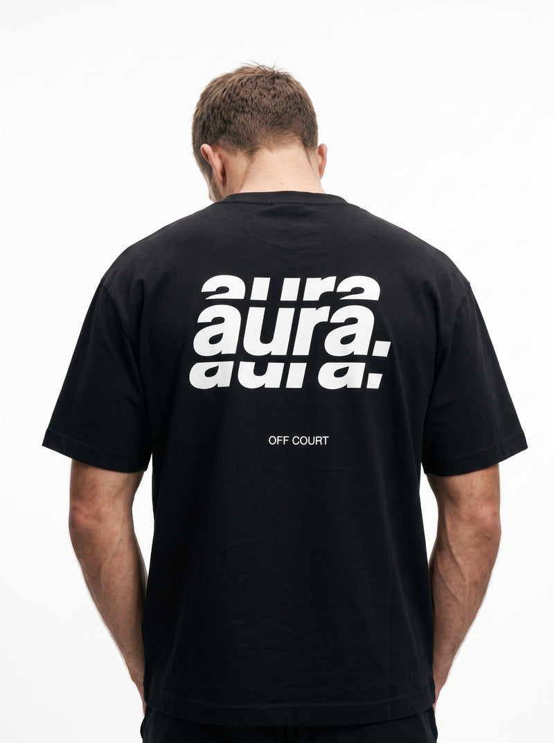 T-Shirt Lifestyle Oversize - Noir
