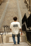 T-shirt Lifestyle Oversize - Blanc Cassé